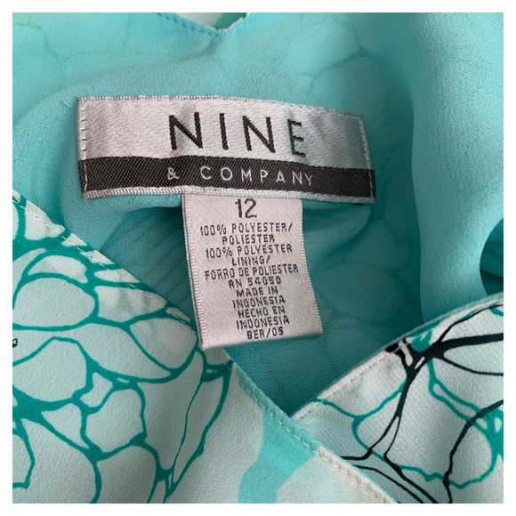 Nine & Company Floral Camisole Tank Shirt 12 - Picture 4 of 4